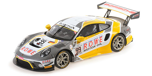 PORSCHE 911 GT3 R (991.2) – ROWE RACING – OLSEN/CAMPBELL/WERNER – 24H SPA 2019 1:18 model
