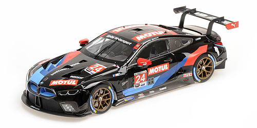 BMW M8 GTE – RLL RACING – EDWARDS/KROHN – IMSA GP ROAD ATLANTA 2020 1:18 model