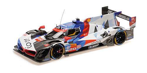 BMW M HYBRID V8 – VALENTINO ROSSI – BAHRAIN TEST 2024 1:18 model