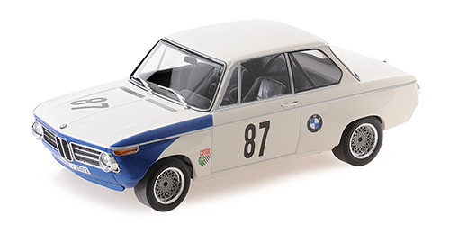 BMW 2002 TIK – BMW AG – HUBERT HAHNE – GRAND PRIX BRNO 1969 1:18 model