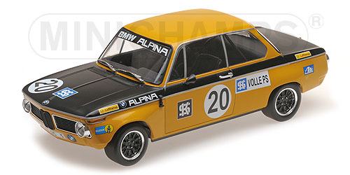 BMW 1600 – BMW ALPINA – HELMUT MARKO – CLASS WINNER AUSTRIA TROPHÄE SALZBURGRING ETCC 1970 L.E. 500 pcs. 1:18 model