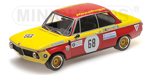 BMW 2002 – AUTOHAUS SPEIDEL – JÖRG OBERMOSER – PREIS DER NATIONEN HOCKENHEIM 1970 - L.E. 450 pcs. 1:18 model