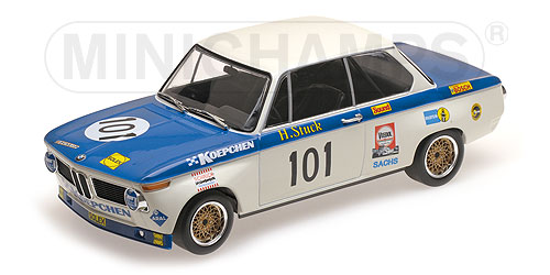 BMW 2002 – KOEPCHEN BMW TUNING – STUCK – INTERNATIONALES ADAC 500 KM EIFELPOKALRENNEN 1971 L.E. 600 pcs. 1:18 model
