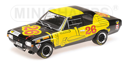 OPEL COMMODORE A STEINMETZ – EBERHARD GERSTLE – PREIS DER NATIONEN HOCKENHEIM 1970 L.E. 402 pcs. 1:18 model