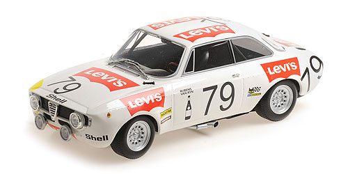 ALFA ROMEO GTA 1300 JUNIOR – RUBENS/VAN RYN – SPA 24H 1971 - L.E. 600 pcs. 1:18 model
