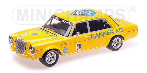 MERCEDES-BENZ 300 SEL 6.3 – HANS HEYER – SAISONFINALE HOCKENHEIM 1971 L.E. 402 pcs. 1:18 model