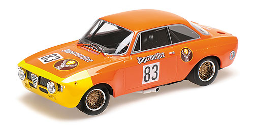 ALFA ROMEO GTA 1300 JUNIOR – ‘JÄGERMEISTER’ – RAINER MASCHKE – DRM 1972 - L.E. 600 pcs. 1:18 model