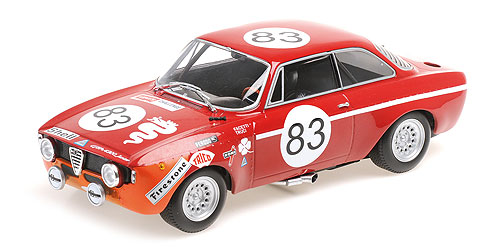 ALFA ROMEO GTA 1300 JUNIOR – AUTODELTA – FACETTI/TRUCI – SPA 24H 1972 - L.E. 600 pcs. 1:18 model