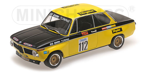 BMW 2002 – GS TUNING – BASCHE – WINNER INTERNATIONALES 5. ADAC FLUGPLATZRENNEN DIEPHOLZ DRM 1972 L.E. 500 pcs. 1:18 model
