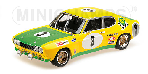 FORD RS 2600 – FORD BP RACING TEAM – BIRREL/BOURGOIGNIE – 2ND PLACE 24H SPA 1972 L.E. 336 pcs. 1:18 model