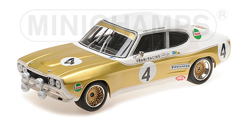 FORD RS 2600 – KENT FRAMI RACING TEAM – FRANCK/FRITZINGER – SPA 24H 1972 - L.E. 336 pcs. 1:18 model