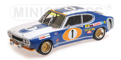 FORD RS 2600 – FORD KÖLN – GLEMSER/SOLER-ROIG – 3RD PLACE 24H SPA 1972 - L.E. 336 pcs. 1:18 model