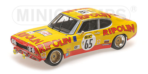 FORD RS 2600 – FORD DEUTSCHLAND – LARROUSSE/RIVES – TOUR DE FRANCE (AUTOMOBILE) 1972 L.E. 402 pcs. 1:18 model