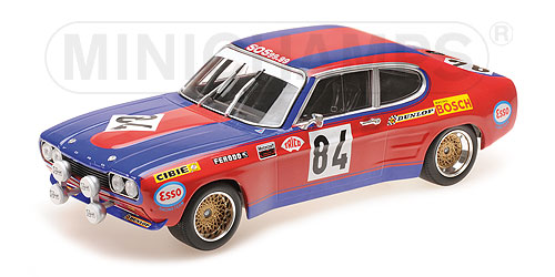 FORD RS 2600 – SHARK TEAM – ROUGET/GEURIE – LE MANS 24H 1972 - L.E. 336 pcs. 1:18 model