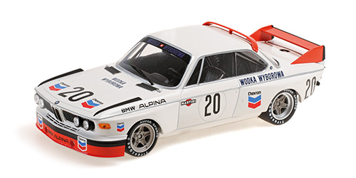 BMW 3.0 CSL – BMW ALPINA – BRUN/KOCHER – 24H SPA 1973 1:18 model