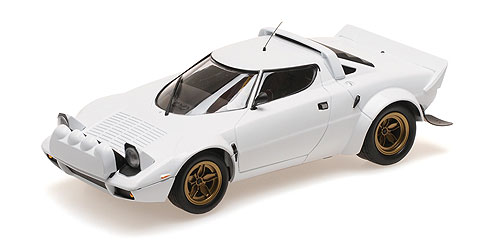 LANCIA STRATOS – 1974 – WHITE 1:18 model