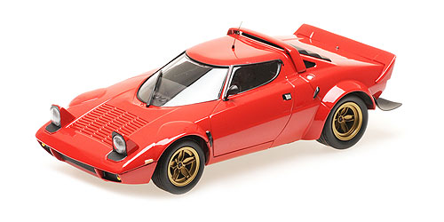 LANCIA STRATOS – 1974 – RED L.E. 300 pcs. 1:18 model