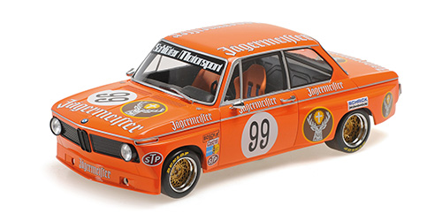 BMW 2002 – SCHLÜTER MOTORSPORT – HELMUT KELLENERS – FLUGPLATZ RENNEN MAINZ-FINTHEN DRM 1974 3.PLACE DIVISION 2 1:18 model