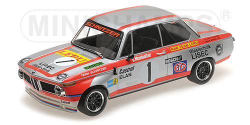 BMW 2002 TI – RAR TEAM LERU – SEPP MANHALTER – WINNER 1000 KM ÖSTERREICHRING 1974 L.E. 500 pcs. 1:18 model