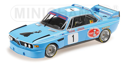 BMW 3.0 CSL – PRECISION LIEGEOISE – PELTIER/LAFOSSE – WINNERS 4H MONZA 1974 L.E. 300 pcs. 1:18 model