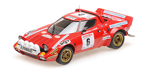 LANCIA STRATOS – LANCIA – DARNICHE/MAHÉ – WINNERS TOUR DE CORSE 1975 L.E. 402 pcs. 1:18 model