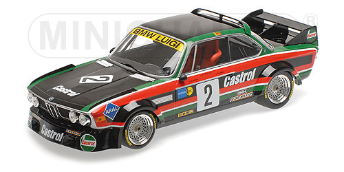 BMW 3.0 CSL – LUIGI RACING – DE WAEL/DE FIERLANT/NILSSON – WINNERS GP NÜRBURGRING 1976 L.E. 804 pcs. 1:18 model
