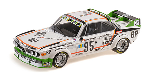 BMW 3.0 CSL – LES MAISON DU WEEK-END – RAVENEL/RAVENEL/DETRIN – WINNER GR.II LE MANS 1976 1:18 model
