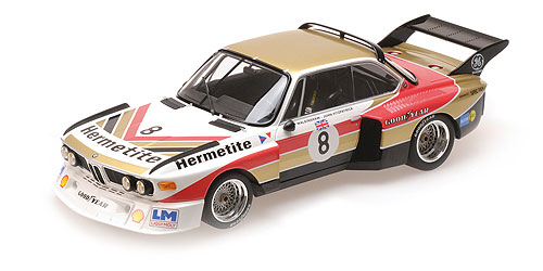BMW 3.5 CSL HERMETITE – FITZPATRICK/WALKINSHAW – 1000KM NÜRBURGRING 1976 - L.E. 300 pcs. 1:18 model