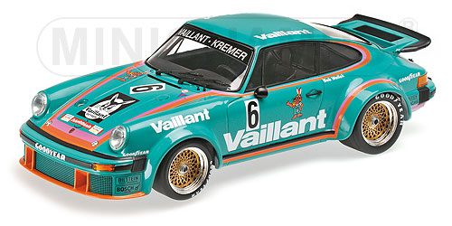 PORSCHE 934 – ‘VAILANT’ – BOB WOLLEK – WINNER – TEAM KREMER – NORISRING DRM 1976 L.E. 430 pcs. 1:18 model