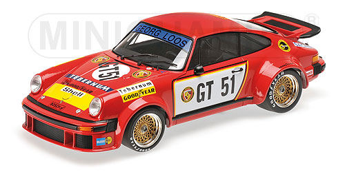 PORSCHE 934 – TOINE HEZEMANNS – WINNER – TEAM GELO-TEBERNUM RACING – EGT NÜRBURGRING 300KM 1976 L.E. 440 pcs. 1:18 model