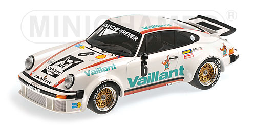 PORSCHE 934 – ‘VAILLANT’ – BOB WOLLEK – NORISRING EGT 1976 L.E. 450 pcs. 1:18 model