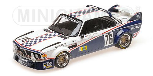 BMW 3.0 CSL – GARAGE DU BAC – ‘DEPNIC’/COULON – 24H LE MANS 1977 L.E. 450 pcs. 1:18 model