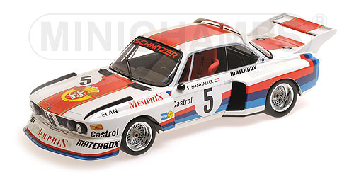 BMW 3.5 CSL – SEPP MANHALTER – WINNER HAVIROV INTERNATIONAL 1977 - L.E. 414 pcs. 1:18 model