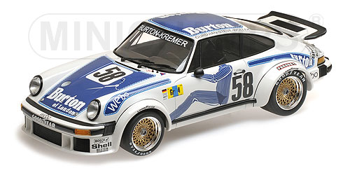 PORSCHE 934 – PORSCHE KREMER RACING – WOLLEK/GURDJIAN/’STEVE’ – WINNERS GR.4 24H LE MANS 1977 - L.E. 336 pcs. 1:18 model