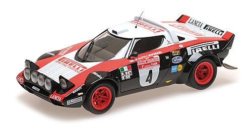LANCIA STRATOS – LANCIA PIRELLI – ALÉN/KIVIMÄKI – WINNERS RALLYE SANREMO 1978 1:18 model