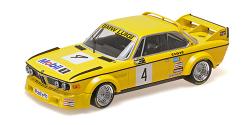 BMW 3.0 CSL – BMW LUIGI – VAN HOVE/JOOSEN – 3. PLACE BRNO 1978 1:18 model
