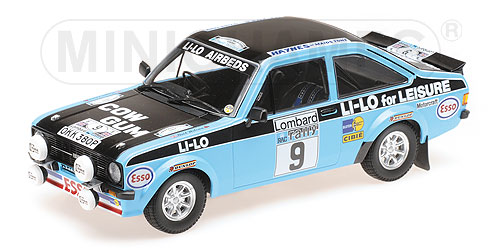 FORD RS 1800 – LI-LO EQUIPE ESSO – CLARK/WILSON – LOMBARD RAC RALLY 1978 L.E. 300 pcs. 1:18 model