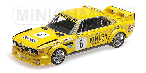 BMW 3.0 CSL – LUIGI RACING – VAN HOVE/XHENCEVAL/DIEUDONNÉ – WINNERS BRANDS HATCH 500 KM 1979 L.E. 350 pcs. 1:18 model