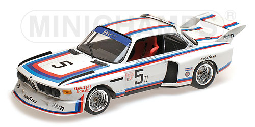 BMW 3.5 CSL – MILLER/COWART – 6H WATKINS GLEN 1979 - L.E. 438 pcs. 1:18 model