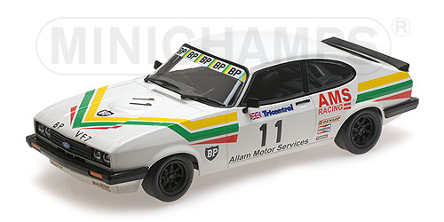 FORD CAPRI 3,0 – JEFF ALLAM – WINNER SILVERSTONE CLUB CIRCUIT RACE BSCC 1979 L.E. 350 pcs. 1:18 model