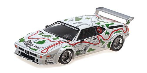 BMW M1 – BMW MOTORSPORT – STUCK/PIQUET – 3RD PLACE ADAC 1000KM – 1980 1:18 model