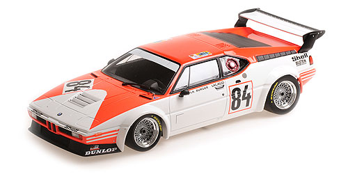 BMW M1 – EQUIPE DOMINIQUE LACAUD – STUCK/BÜRGER/LACAUD – 24H LE MANS 1980 1:18 model