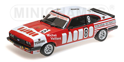 FORD CAPRI 3,0 – SERGE POWER BASTOS RACING – SOTO/HONEGER/LIBERT – 24H SPA 1980 - L.E. 300 pcs. 1:18 model
