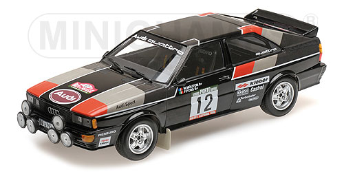 AUDI QUATTRO – AUDI SPORT – MOUTON/PONS – RALLYE DE PORTUGAL 1981 - L.E. 300 pcs. 1:18 model