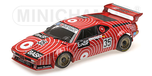 BMW M1 – BASF TEAM GS SPORT – STUCK/HEYER – 6H SILVERSTONE 1981 - L.E. 504 pcs. 1:18 model