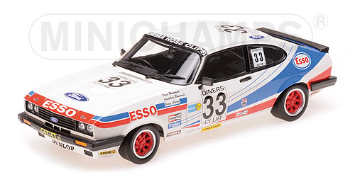 FORD CAPRI 3,0 – V.M. WOODMAN – WOODMAN/BUNCOMBE/CLARK – 3RD PLACE SPA 24H 1981 - L.E. 300 pcs. 1:18 model