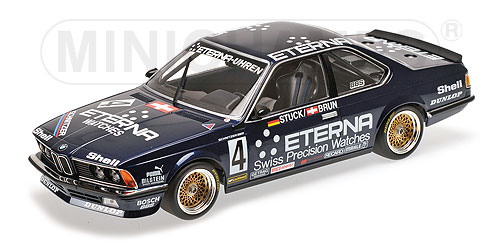 BMW 635 CSI – SCHNITZER ETERNA – H.J. STUCK/W.BRUN – 3RD PLACE GRAND PRIX BRNO 1983 L.E. 504 pcs. 1:18 model