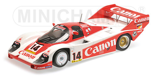 PORSCHE 956K – CANON RACING – ROSBERG/LAMMERS/PALMER – 3RD PLACE NÜRBURGRING 1000 KILOMETERS 1983 L.E. 600 pcs. 1:18 model