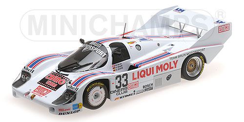 PORSCHE 956K – BRUN MOTORSPORT – STUCK/GROHS/BRUN – 1000 KM SPA 1983 L.E. 300 pcs. 1:18 model