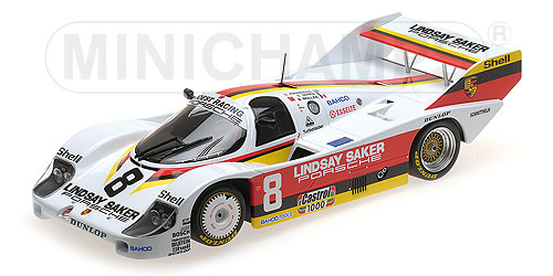 PORSCHE 956K – JOEST RACING – LINDSAY SAKER MOTORS – WOLLEK/SERRA/JOHANSSON - L.E. 300 pcs. 1:18 model